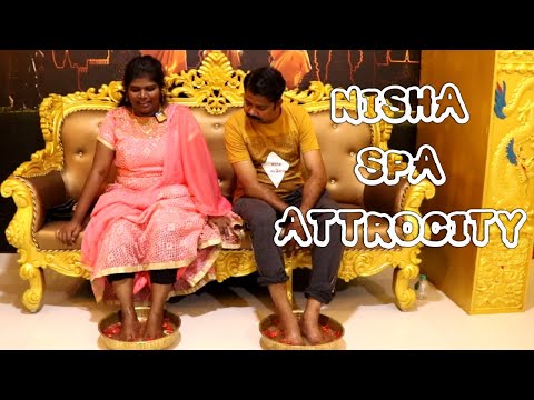 NISHA Spa Attrocity | Aranthangi Nisha | Karuppu Roja
