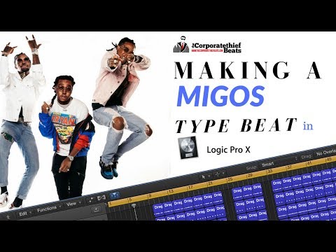 Making A Migos Type Beat In Logic Pro X  🎹 👉 💻