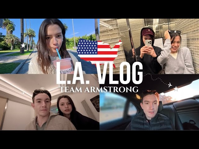 🌴 🌇 LA Shenanigans with Becky & Richie | Team Armstrong
