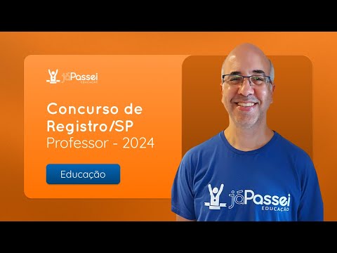 Concurso de Registro/SP - Professor (PEI e PEF) - Análise do Edital 📝 | JáPassei