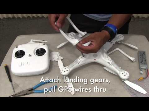 comment demarrer le dji phantom