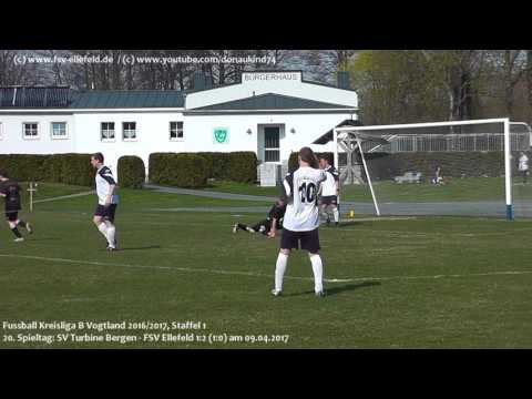 SV Turbine Bergen - FSV Ellefeld 1:2 (1:0), Kreisliga B Vogtland am 09.04.2017