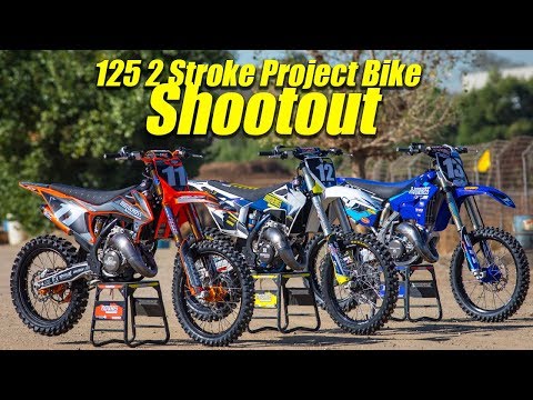 125 2 Stroke Project Bike Shootout - Motocross Action Magazine