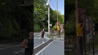 Pretending I’m in the Hakone Ekiden ⛩️ #running #japan #motivation