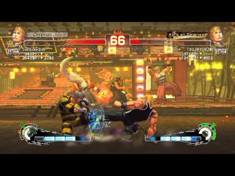 USF4 JoeSkee2o9 vs T1G3RYUK3N