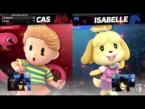 PURE Smash #59 Grand Finals - Sockem16 (Lucas) vs. B-Rice (Isabelle)
