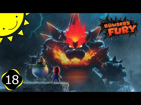 Let's Play Super Mario 3D World | Part 18 - That's One Furious Bowser | Blind Gameplay Walkthrough