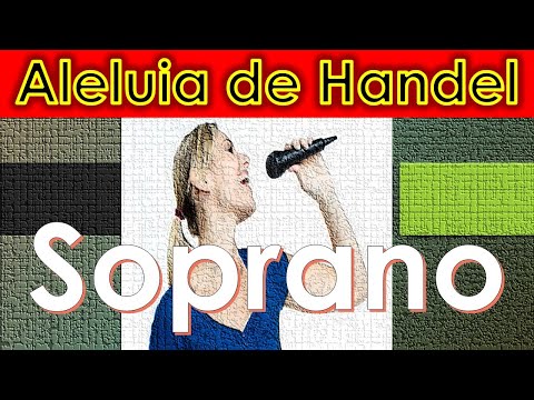 Aleluia de Handel Soprano  (Kit de ensaio)