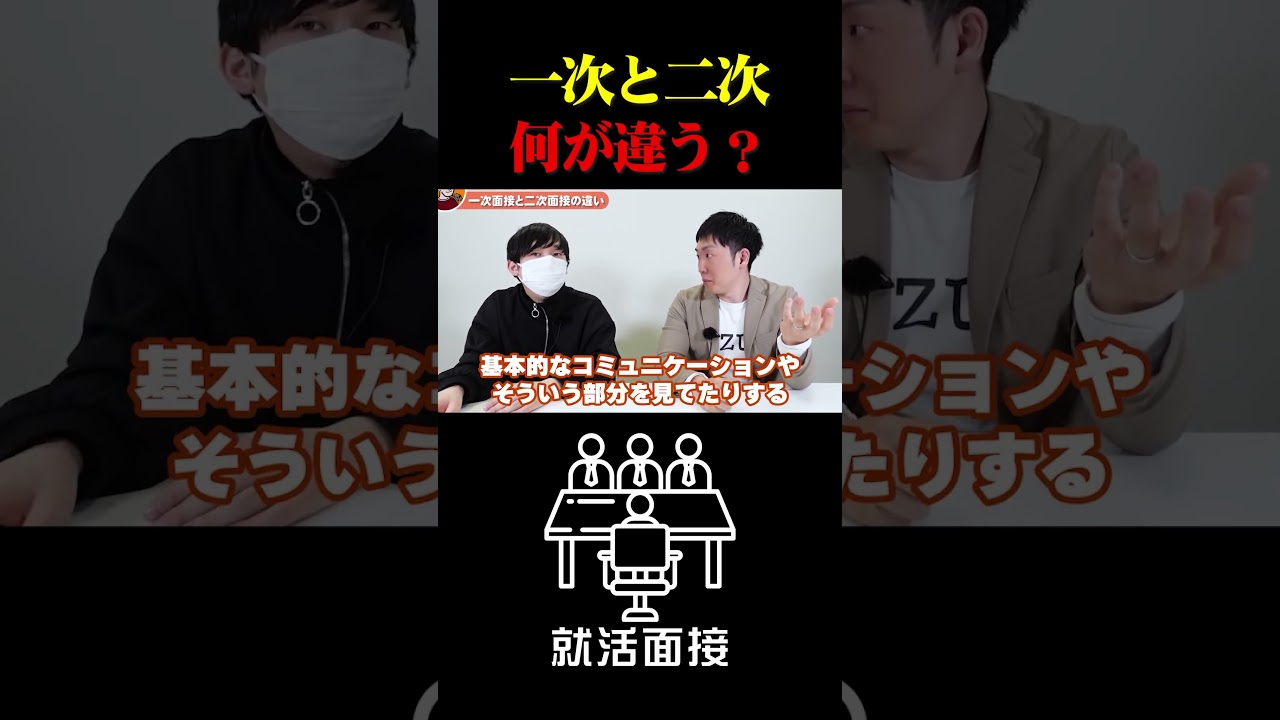 一次面接と二次面接何が変わるの？