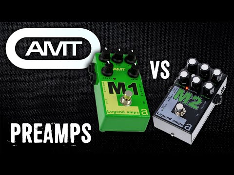 AMT M1 Vs M2 Preamps Compared | Into Torpedo CAB M with AMT IRS | Marshall Tones