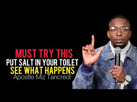 BREAK EVERY CURSE: Put Salt in Your Toilet and Watch What Happens Next| Apostle Miz Tancredi 