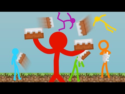Fan made Alan Becker Animation vs Minecraft (More More Red Pranks)