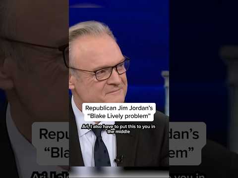 Republican Jim Jordan's 'Blake Lively problem'