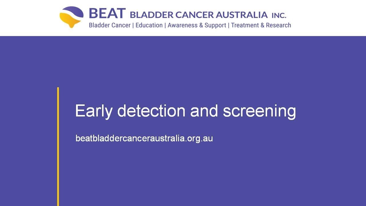 Early detection and screening