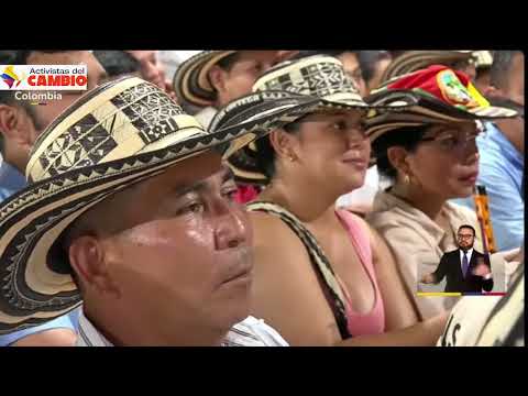 Palabras Presidente Gustavo Petro Entrega de Tierras en San Andres de Sotavento Córdoba.