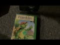 Franklin Franklin Goes To School 1999 VHS Review
