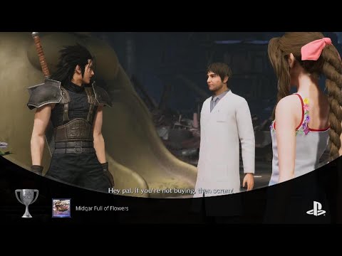 Crisis Core: Final Fantasy 7 - Reunion (PS5): Midgar Full of Flowers Trophy