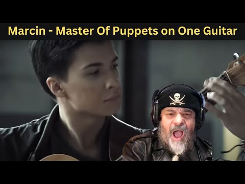 I AM BLOWN AWAY! THIS IS SO GOOD! -(REACTION)- Marcin Patrzalek - Master Of Puppets on One Guitar
