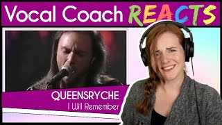 Vocal Coach reacts to Queensrÿche - I Will Remember (Geoff Tate Live Acoustic)