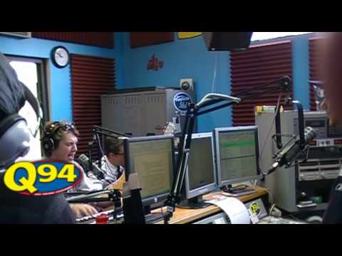 Hanson In The Q94 Studios