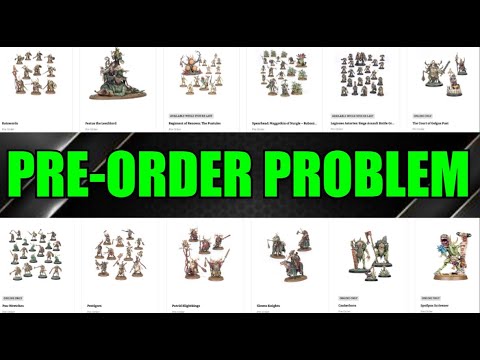 Games Workshop MASSIVE MISTAKE...or INTENTIONALLY Cutting Out Retailer Warhammer Pre-Orders? #NewAoS