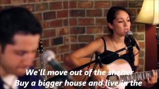 Fast Car by Tracy Chapman with Lyrics (Boyce Avenue ft.Kina Grannis)