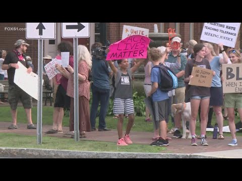 Deep River rallies to combat racism after viral incident