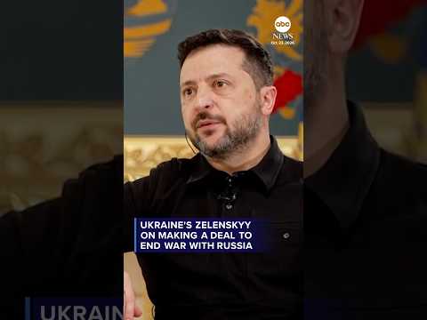 Ukraine's Zelenskyy on making a deal to end war with Russia