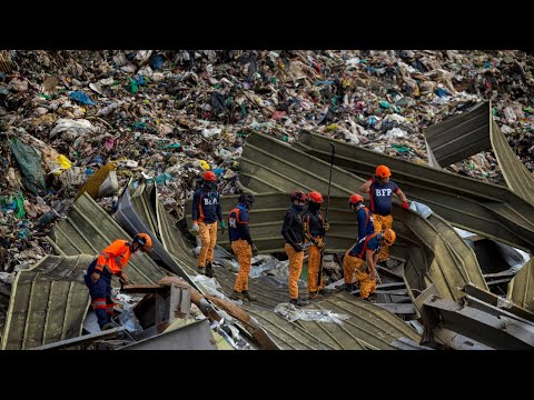 More than 10 people dead following landfill collapse in the ...