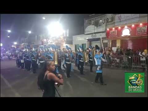 Entrada da Bamced  em Santa Barbara na final do campeonato baiano pela liga