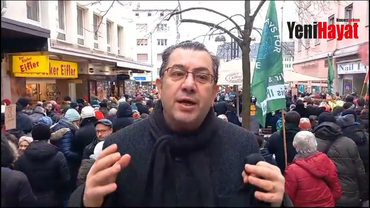 Tausende auf der Straße gegen Rassismus und Faschismus in Frankfurt