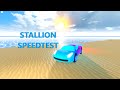Stallion Speedtest | Roblox Jailbreak