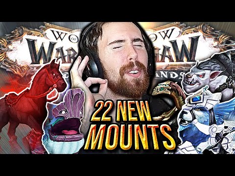 Asmongold getting New Mounts for 24͏͏ Minutes Straight | Shadowlands