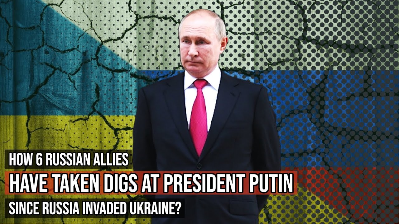 Putin's cornered - 6 allies take digs at #Russia !