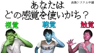 あなたは何タイプ？優位表象の診断方法【表象システム中編】