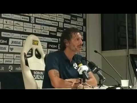 Mister Dal Canto in Robur Siena-Mantova 0-2, Coppa Italia