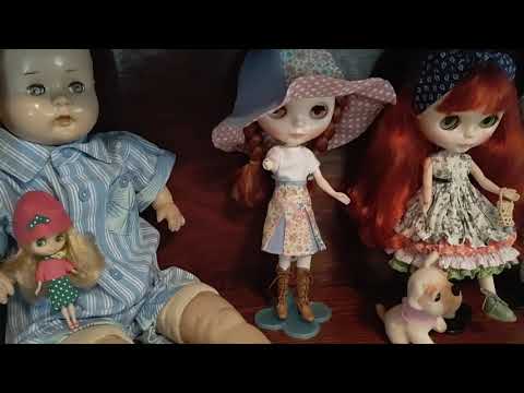 My Blythe doll collection.