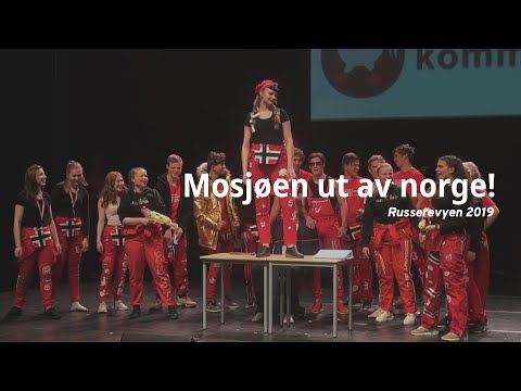 Russerevyen 2019 - "Mosjøen ut av norge"