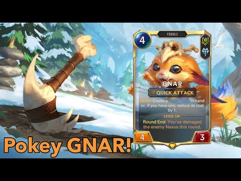 GNAR is CRACKED | A Curious Journey | Legends of Runeterra