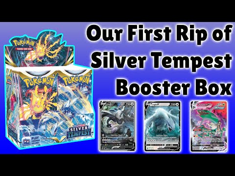 Our First Rip of Pokemon Silver Tempest Booster Box | How do we feel about this set?