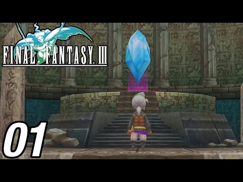 Final Fantasy III (PSP) Let's Play - Part 1