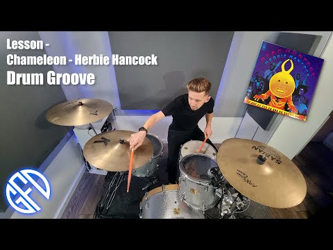 HOW TO PLAY Herbie Hancock's Chameleon on Drums | Drum Lesson Tutorial