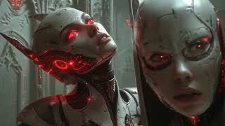 THE FUTURE IS HERE: Red-Circuit Empresses (Stunning AI Visuals)