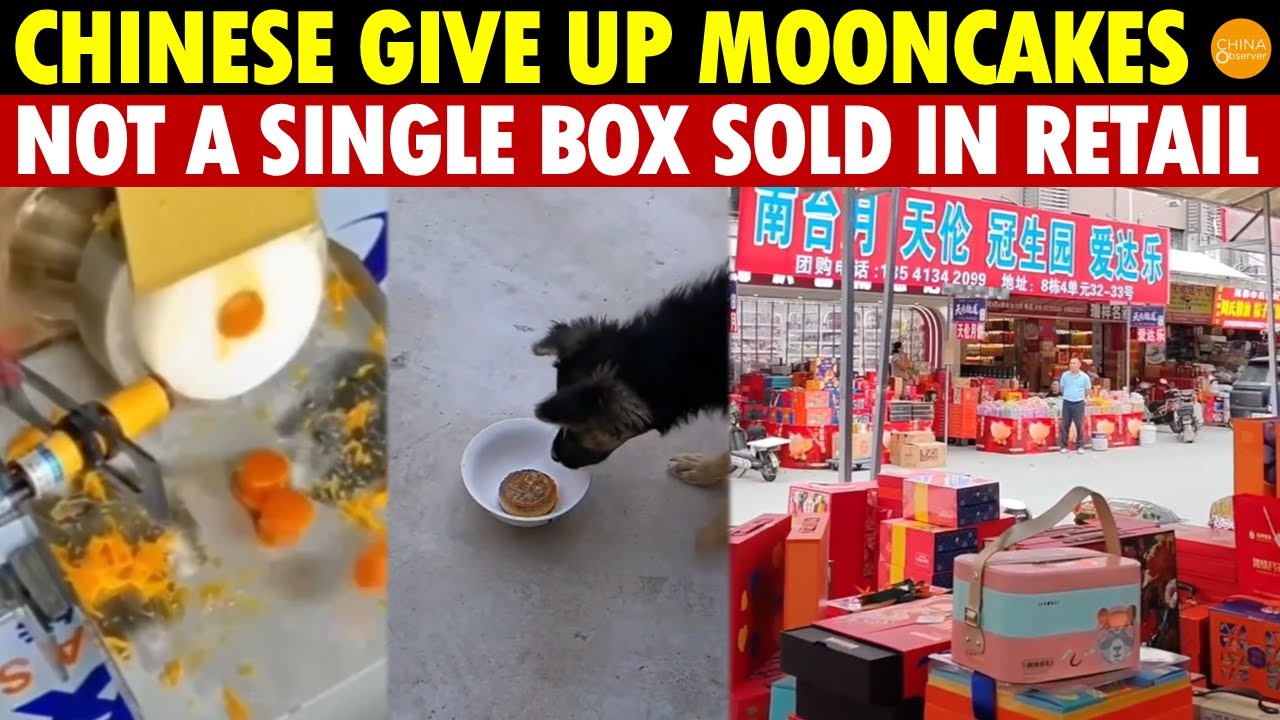 2025 Is the Worst Mid-Autumn Festival! Chinese Give Up Mooncakes, Not a Single Box Sold in Retail