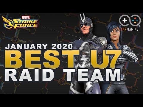 Best Ultimus 7 Raid Team: Jan 2020 update (Marvel Strike Force Chewtorial)