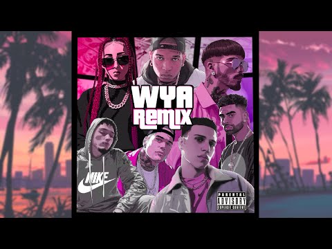 WYA FULL MASHUP REMIX[LYRIC VIDEO] TREINTISIETE❌ANUEL AA❌DE LA ROSE 🔴⚫️🟡