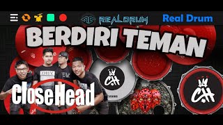 Download lagu Closehead - Berdiri teman cover realdrum mp3
