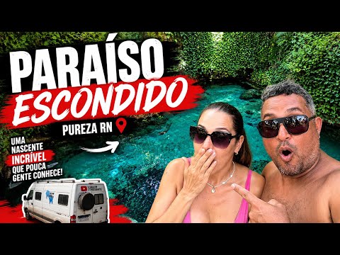 Essa Nascente Azul Cristalina Fica no Brasil e Quase Ninguém Conhece! | Pureza RN