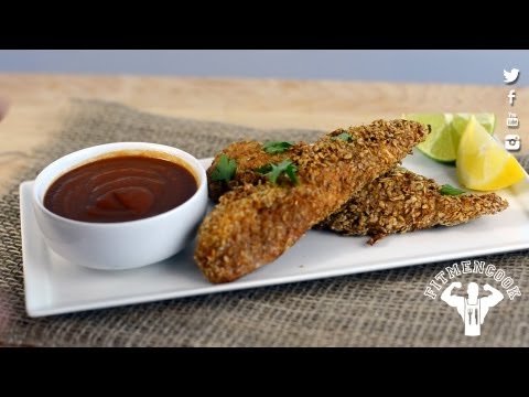 Guiltless Fried Chicken / Pollo Frito sin culpa