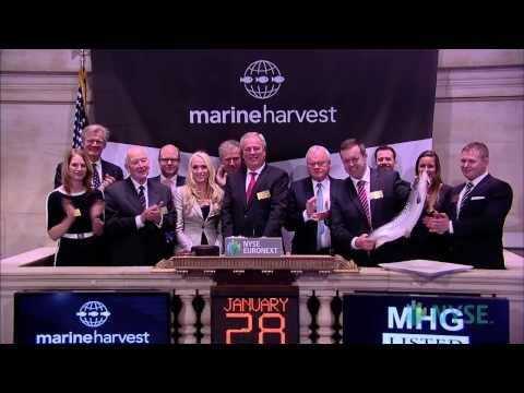Marine Harvest Celebrates its Listing on the NYSE